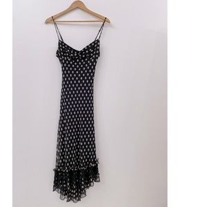 Vintage Betsey Johnson Polka Dot Dress, size 8